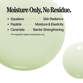 Knock milky texture close-up demonstrating lightweight spreadability and quick absorption