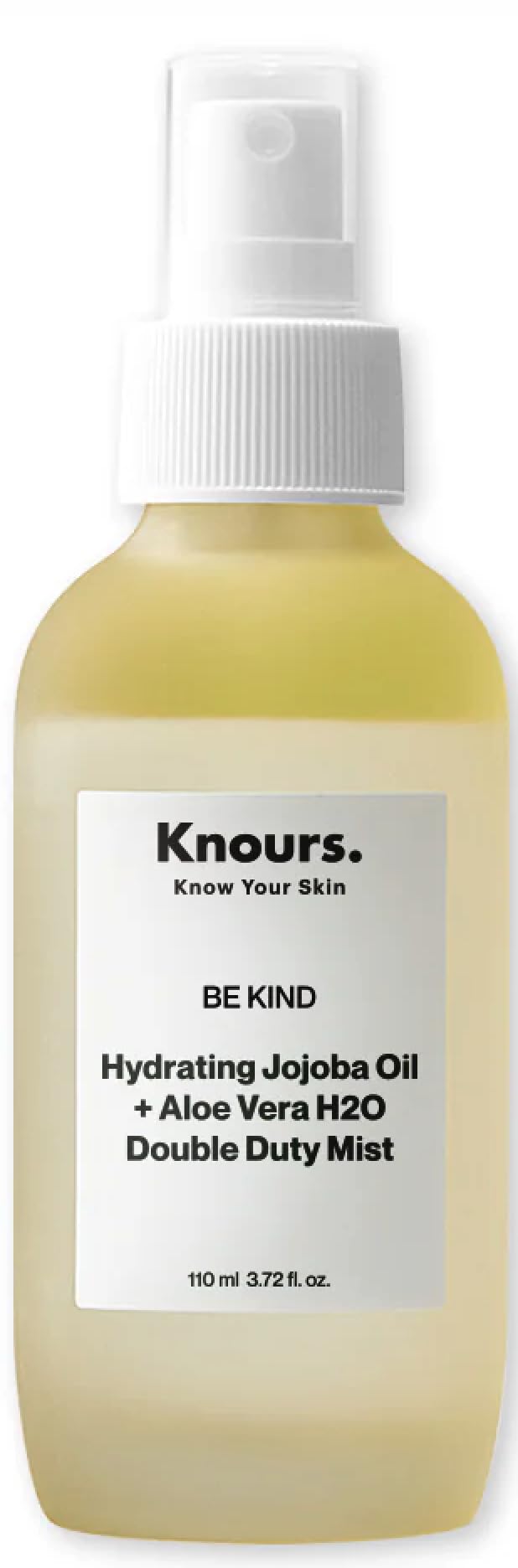 Knours bottle front packaging showing clean design and volume benefit