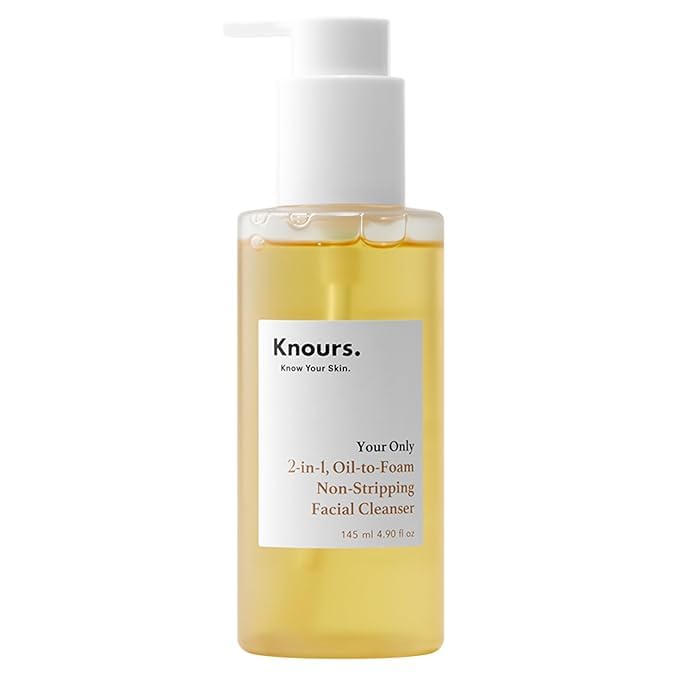 Knours front packaging showing bottle and label for clear product info