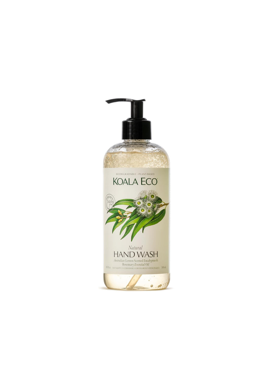Koala Eco front bottle showing label and recyclable 16 oz packaging benefit