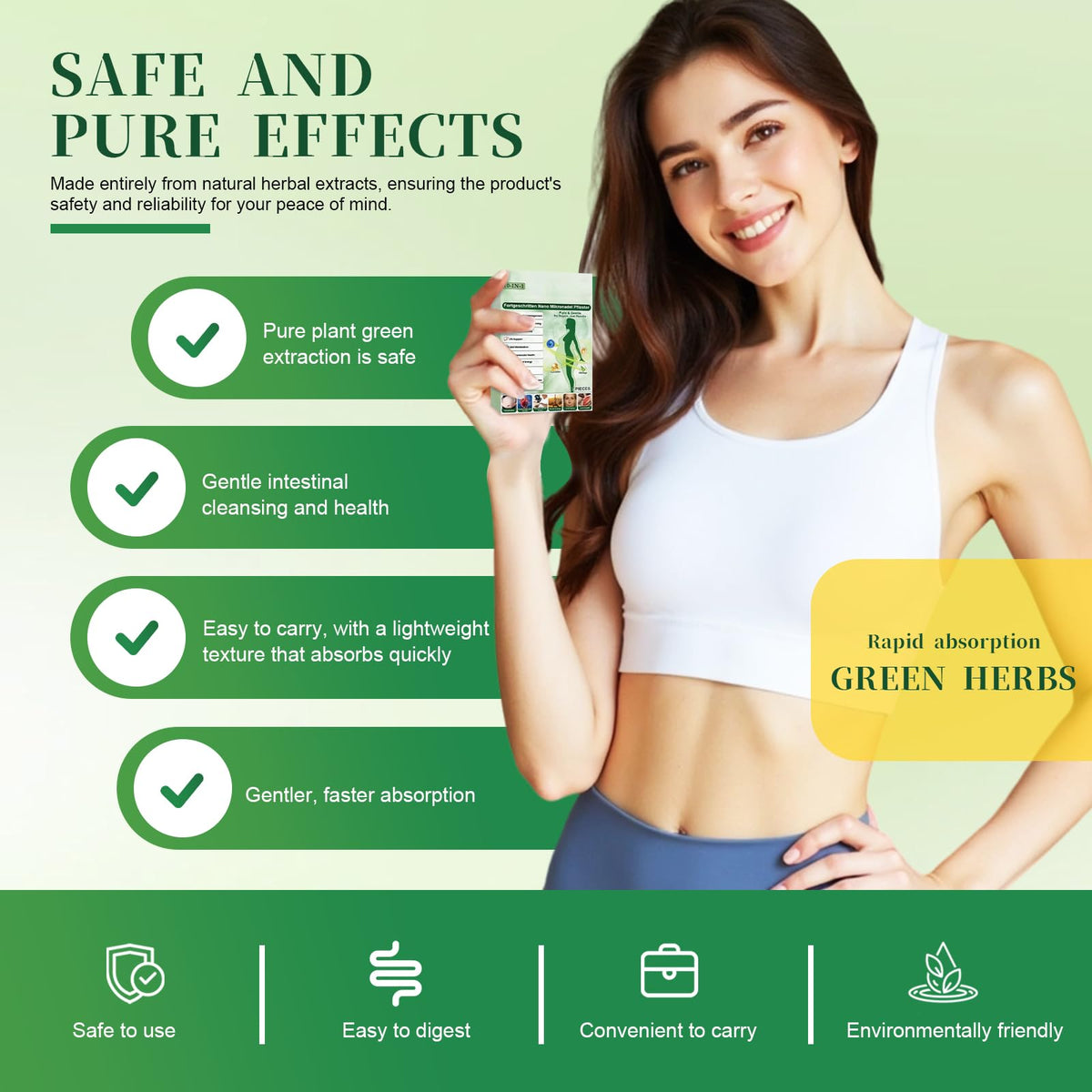 KOAVDMT moringa and berberine ingredients display emphasizing natural extracts