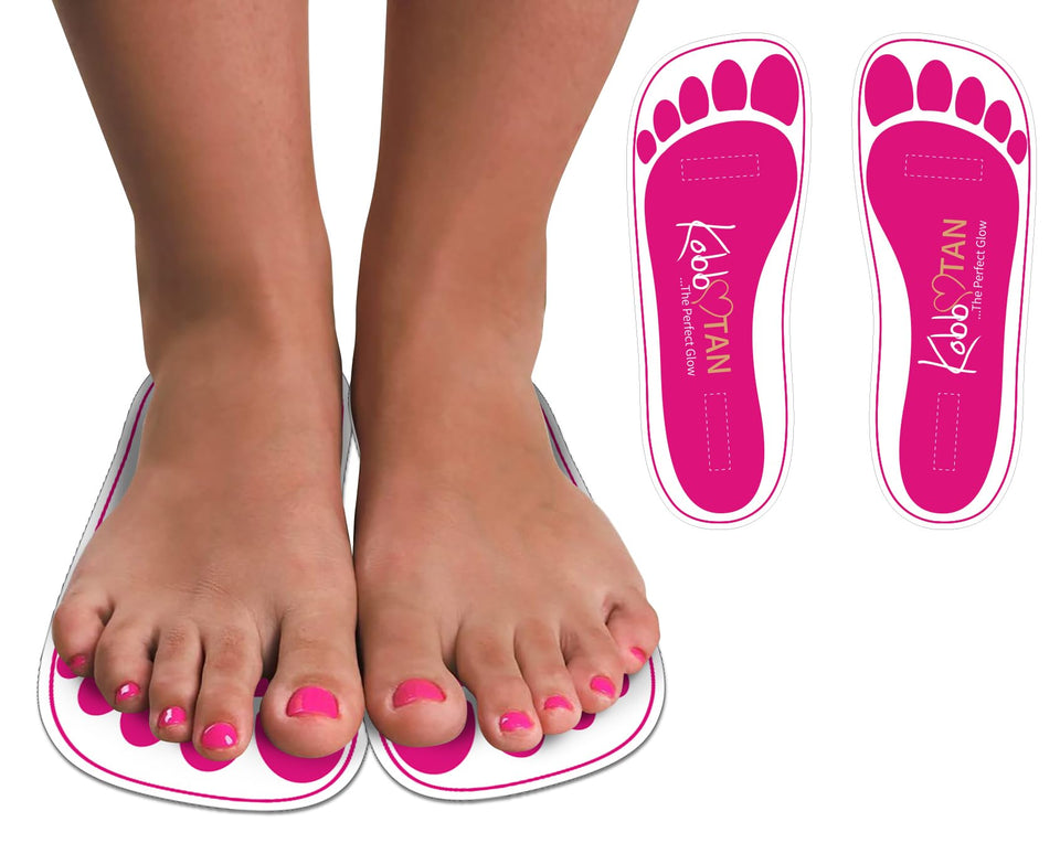 KOBBTAN front packaging showing 25 pairs and product benefit of easy storage