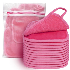 KODAMO front packaging showing twelve pink microfiber cloths and benefits