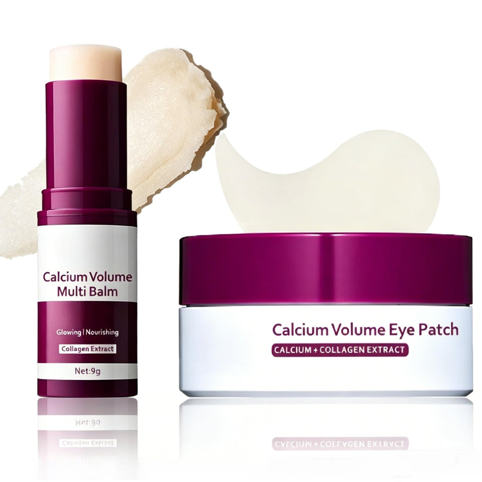 KOEC front packaging showing eye patches and balm set for easy identification and hydration
