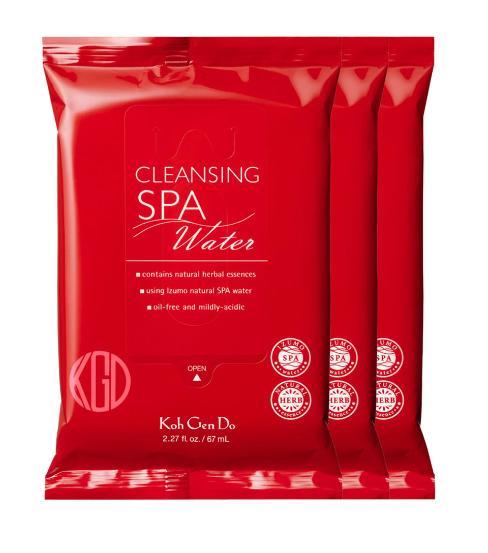 Koh Gen Do front packaging showing travel-ready 3-count and easy use
