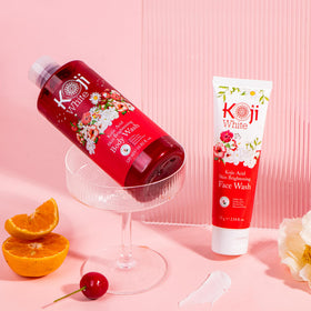 Koji White back-of-bottle directions and usage guidance for customers