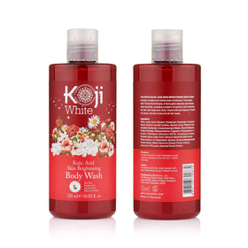 Koji White bottle held in hand showing size and easy dispense