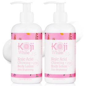 Koji White front packaging showing clean vegan brightening lotion