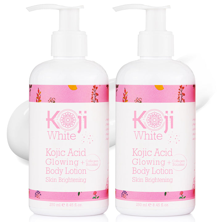 Koji White front packaging showing clean vegan brightening lotion