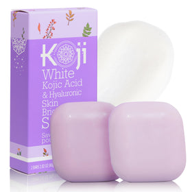 Koji White front packaging showing product and benefits visibly