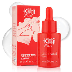 Koji White front packaging showing bottle and label for confident use