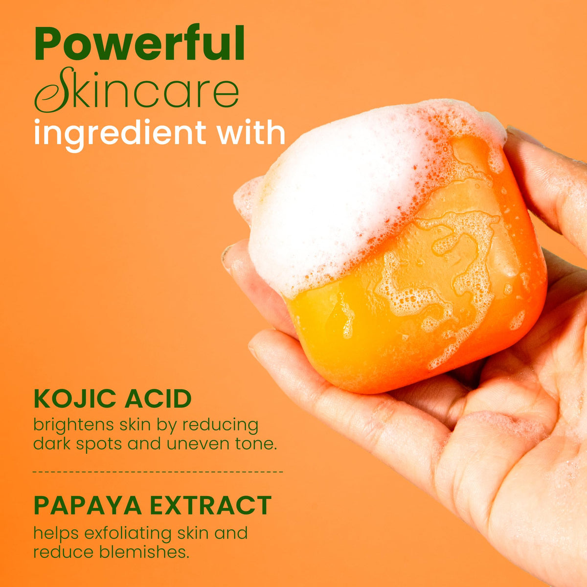 Koji White label ingredients panel clear view for transparency and ingredient benefits