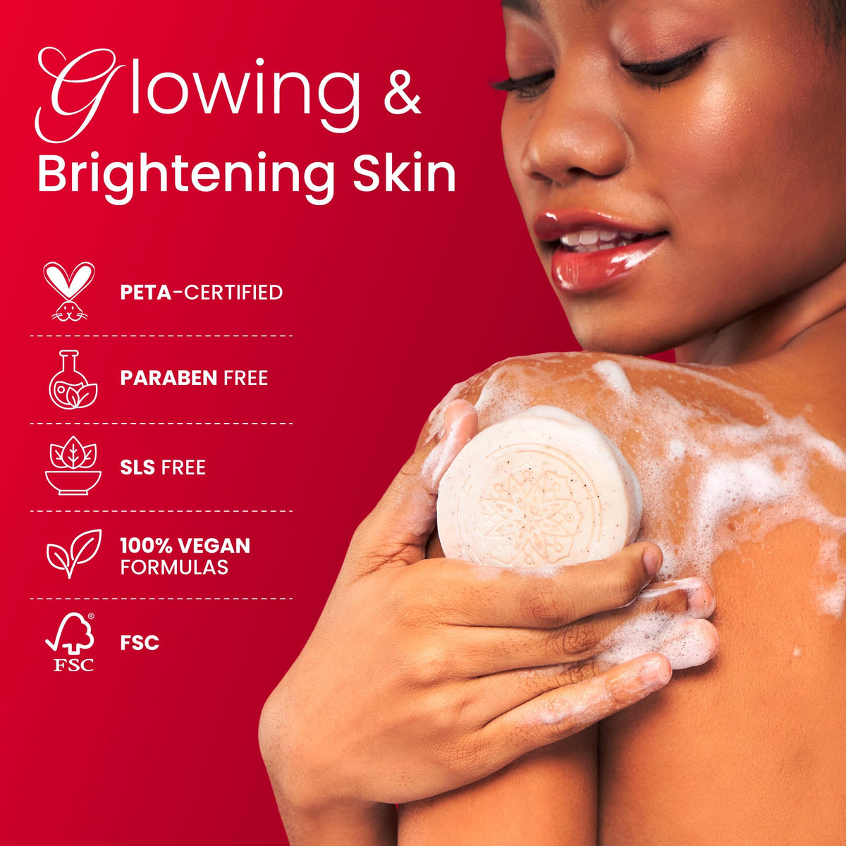 Koji White label ingredients list visible to show kojic, glutathione, Q10