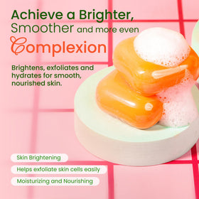Koji White rich lather in hand demonstrating effective cleansing and hydration