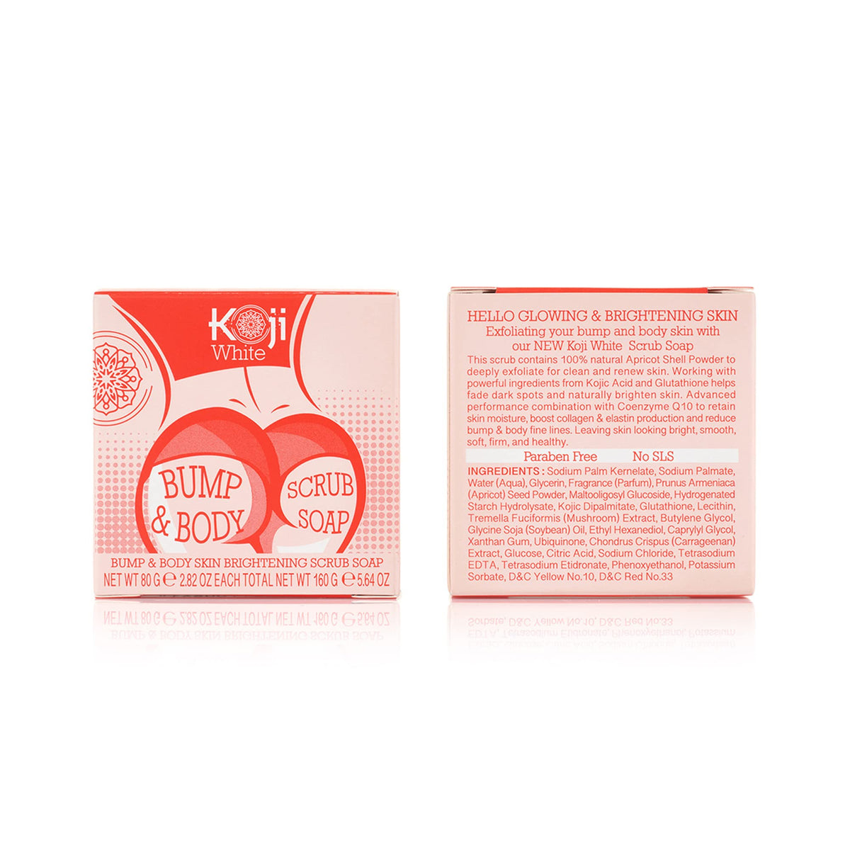 Koji White applying bar to underarm illustrating targeted texture smoothing