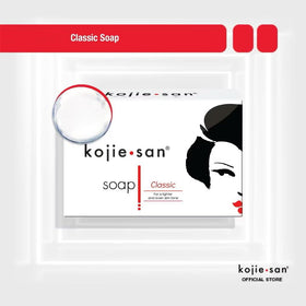Kojie San on bathroom shelf in lifestyle setting suggesting daily routine use