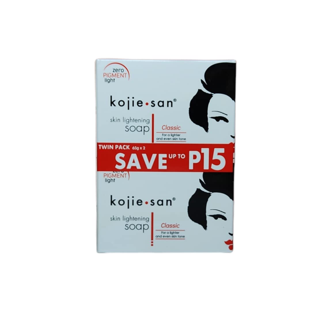 Kojie San four bars arranged to show pack contents at glance