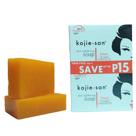 Kojie San bar beside ruler showing 65g scale and travel-friendly size