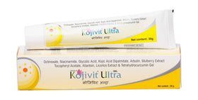 Kojivit tube front view showing product and size for quick recognition