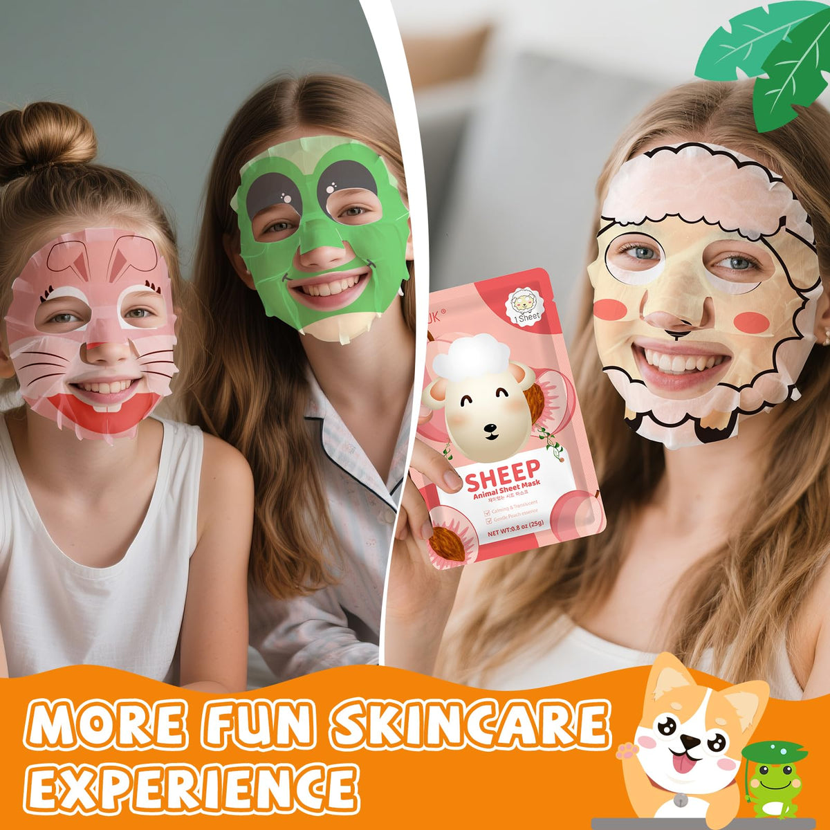 KONEUK label and ingredients list showing collagen and botanical extracts