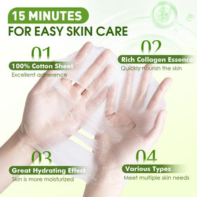KONEUK close up of collagen serum texture demonstrating hydrating formula