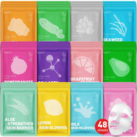 KONEUK front packaging showing colorful 48-pack and variety