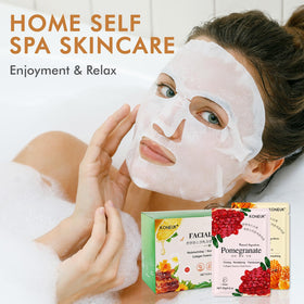 KONEUK gift box arrangement with assorted masks ideal for spa-style gifting