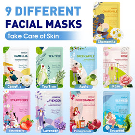 KONEUK individually wrapped mask pouch detail for travel convenience