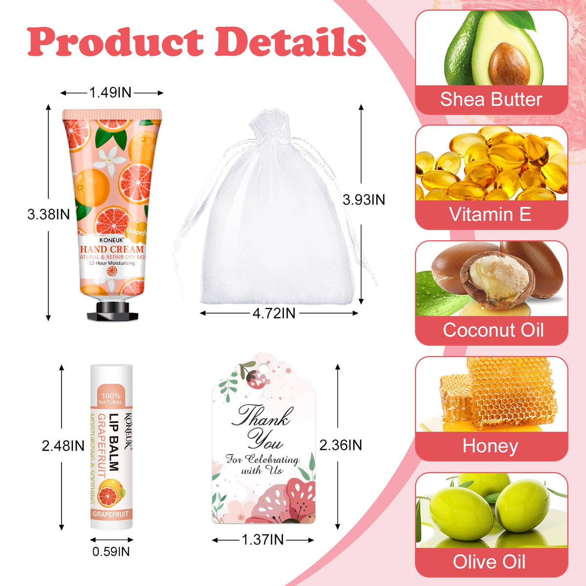 KONEUK lip balm tin detail showing smooth balm surface and easy twist-open design for quick use