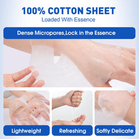 KONEUK mask on person demonstrating fit and instant soothing comfort