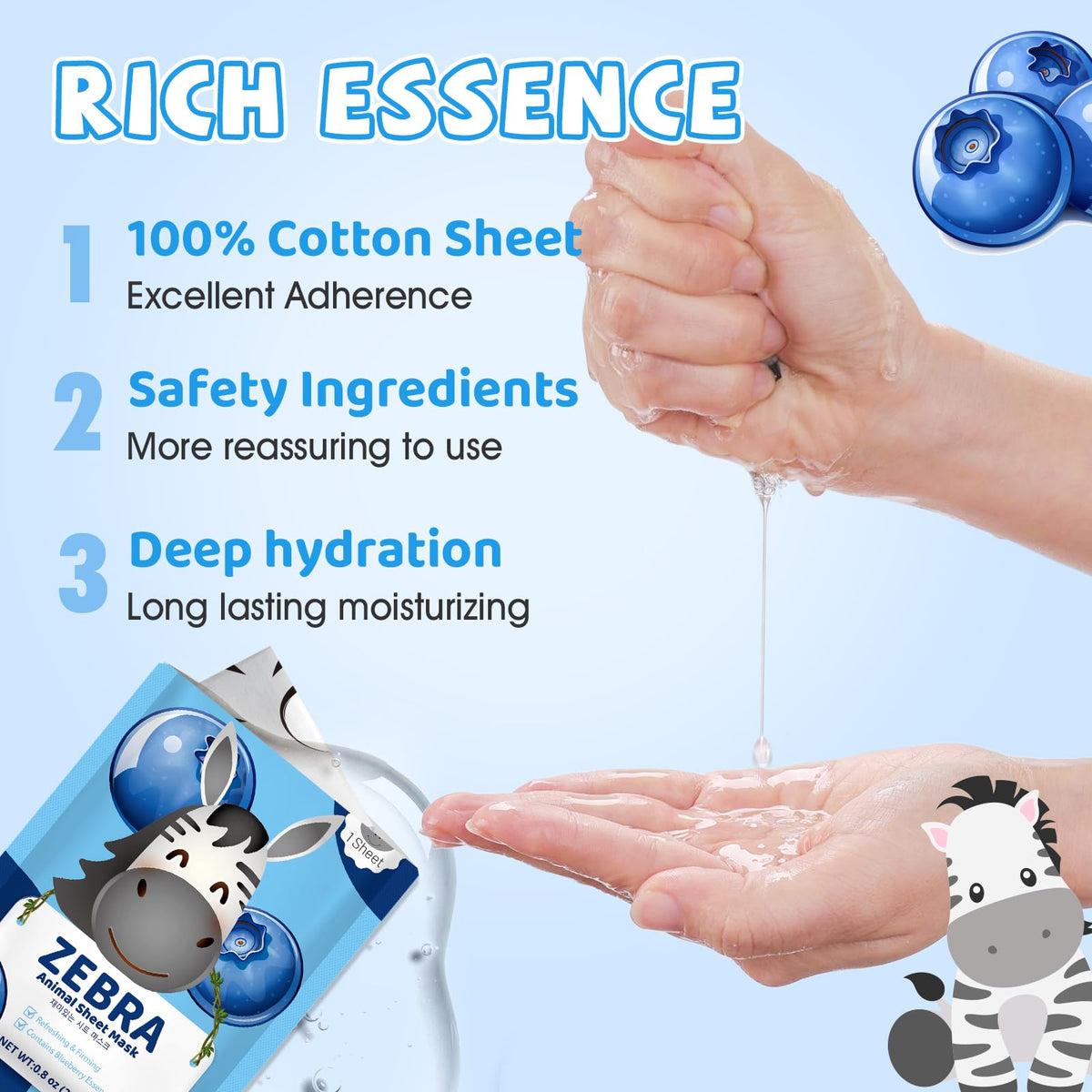 KONEUK masks spread with ruler showing scale and 36-count quantity for party supplies