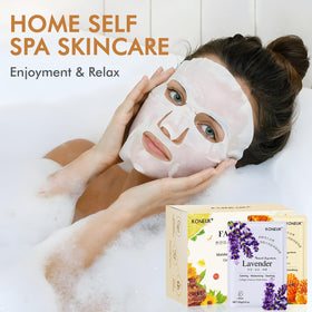 KONEUK mask next to coin for scale illustrating single-use size and travel convenience benefit