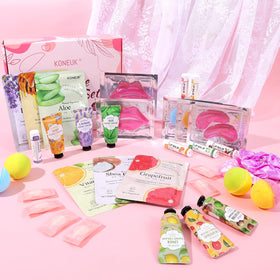 KONEUK group enjoying spa party showcasing easy hosting and shared pampering