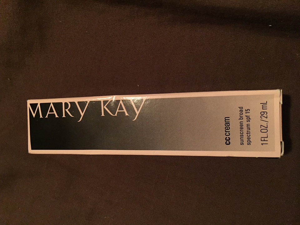 Konipl Mary Kay front packaging showing medium-deep shade and multitasking benefits