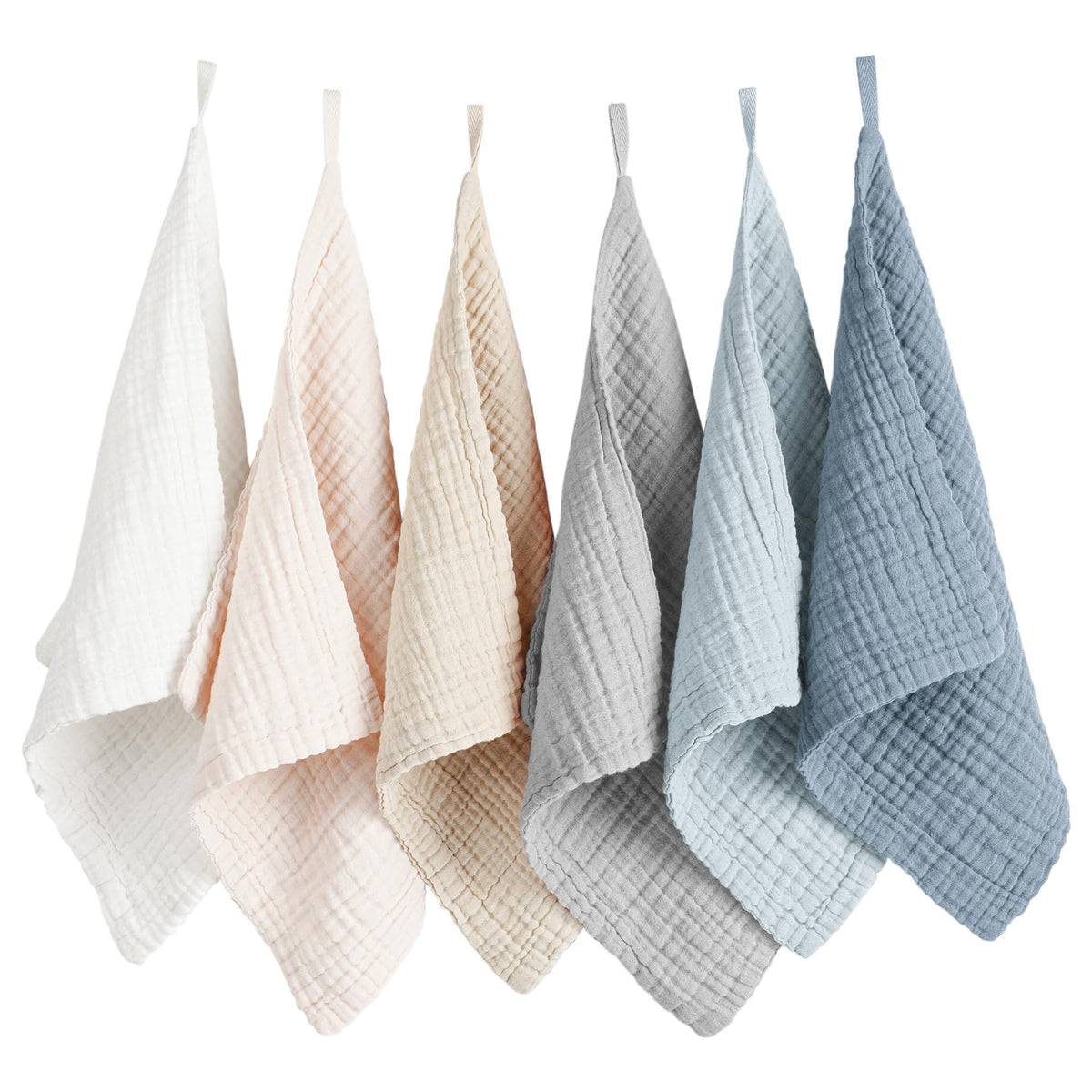 Konssy front pack showing six muted colors and reusable benefit