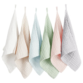 Konssy front view of six cloths showing neat packaging and eco-friendly appeal