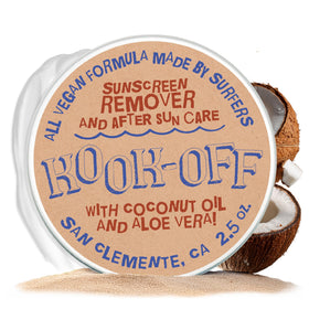 Kook-Off front tin showing compact recyclable packaging and travel convenience