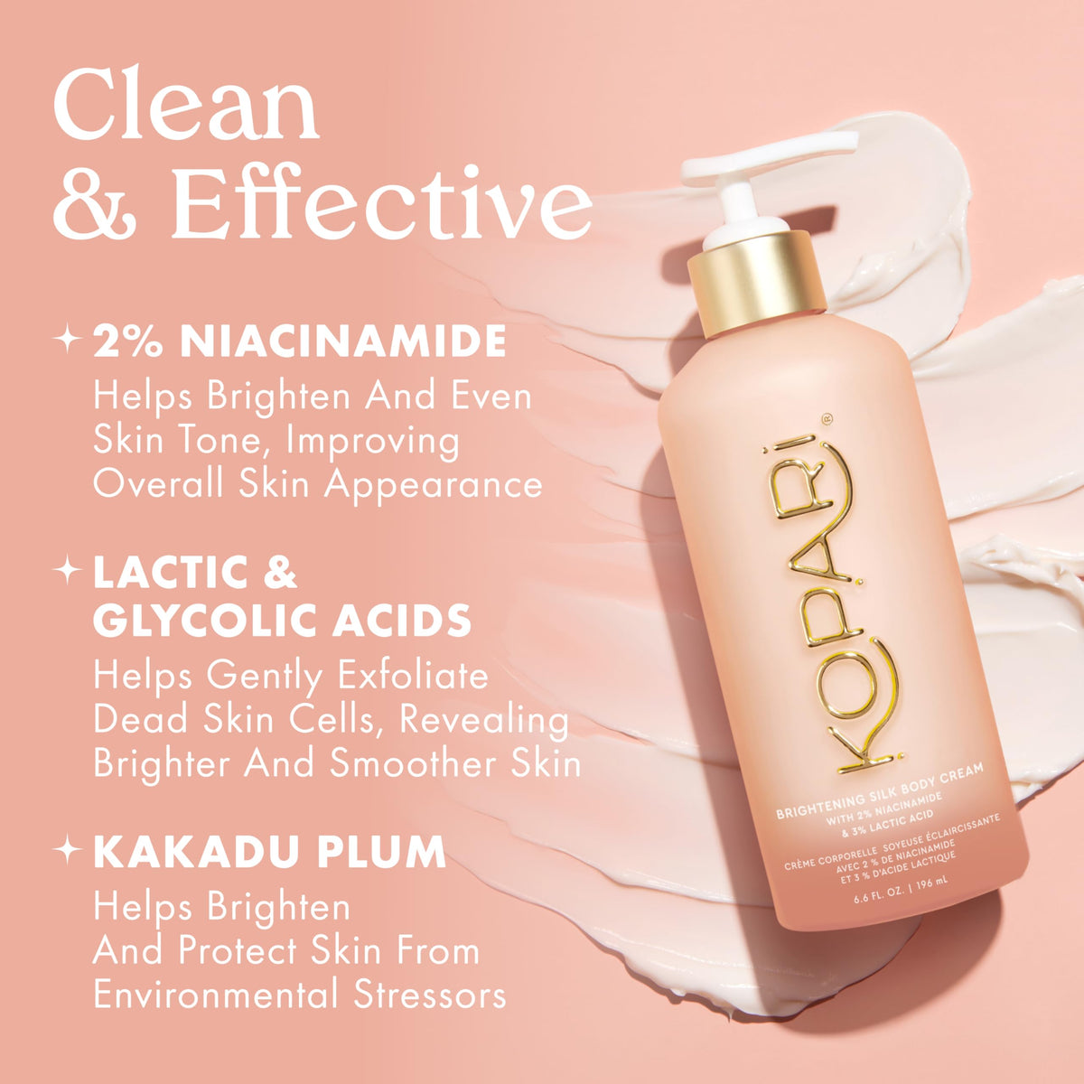 Kopari application on arm showing smooth skin and immediate glow