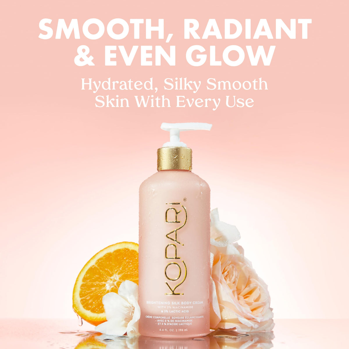 Kopari cream texture on hand demonstrating fast-absorbing hydration