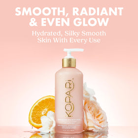 Kopari cream texture on hand demonstrating fast-absorbing hydration