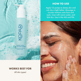 Kopari with marine algae visual emphasizing antioxidant nourishment