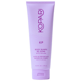Kopari front tube showing product name and clear benefit