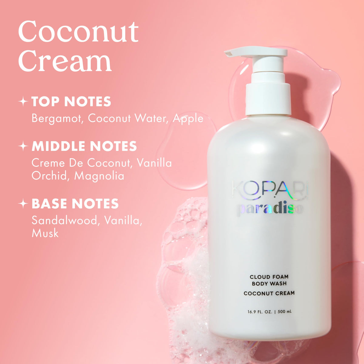 Kopari ingredient highlight with hyaluronic acid droplet for moisture boost