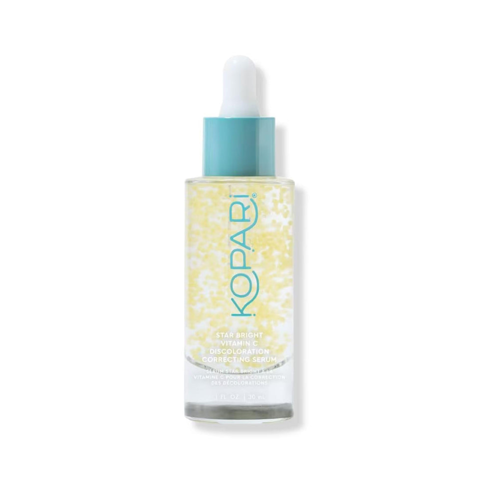 Kopari star bright front bottle showing packaging and brightening benefit