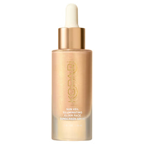 Kopari front packaging showing SPF 38 and glow benefit