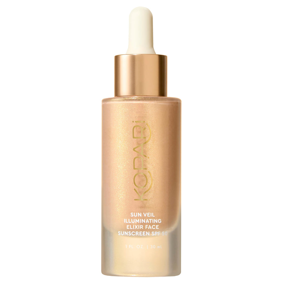 Kopari front packaging showing SPF 38 and glow benefit