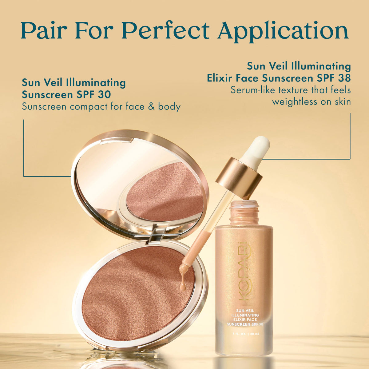 Kopari product label with ingredient list and clean formulation