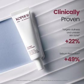 Kopher 10GF graphic showing growth-factor blend for skin resilience support