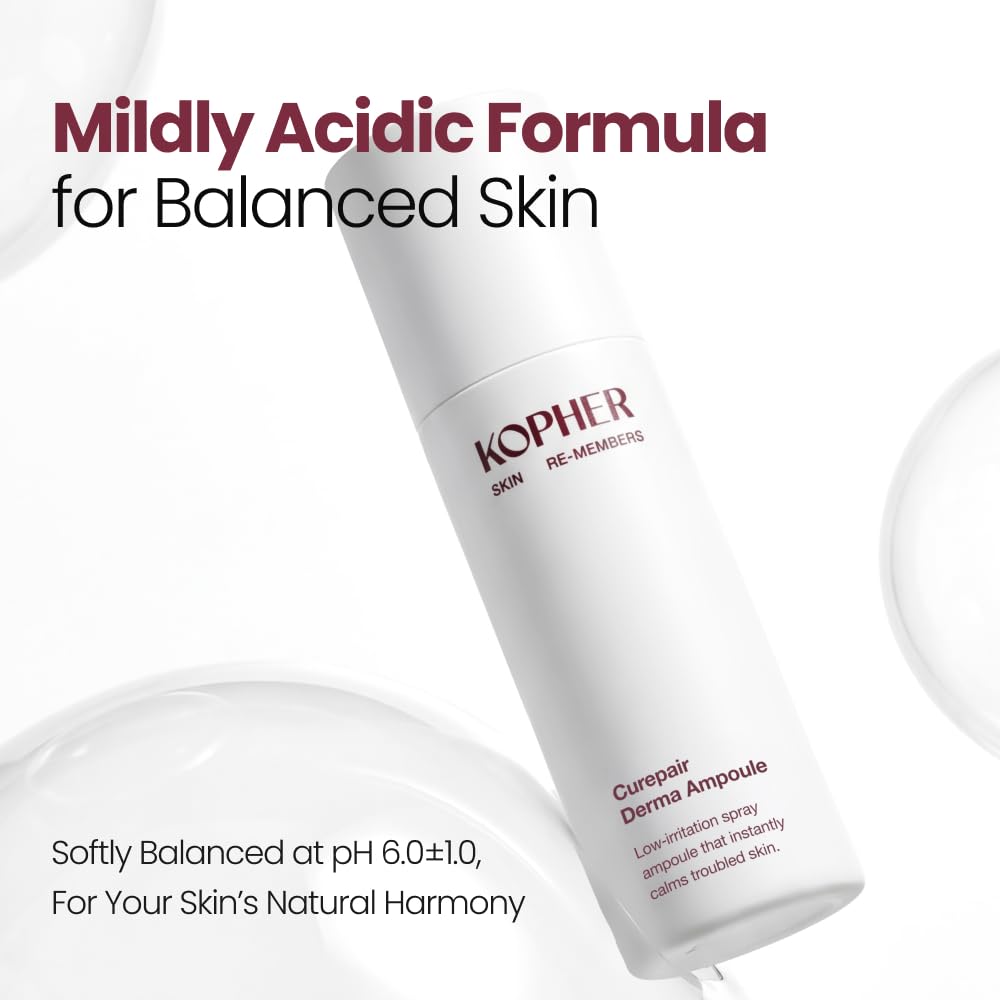 Kopher flatlay of matricaria and honeysuckle extracts reassuring natural support