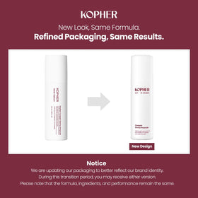 Kopher nozzle close-up delivering a fine mist for even coverage